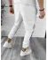Pantaloni de trening albi conici K154 P20-2.1